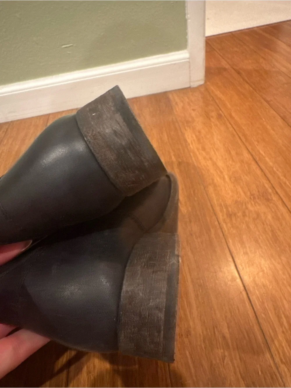 Frye Black Leather boots